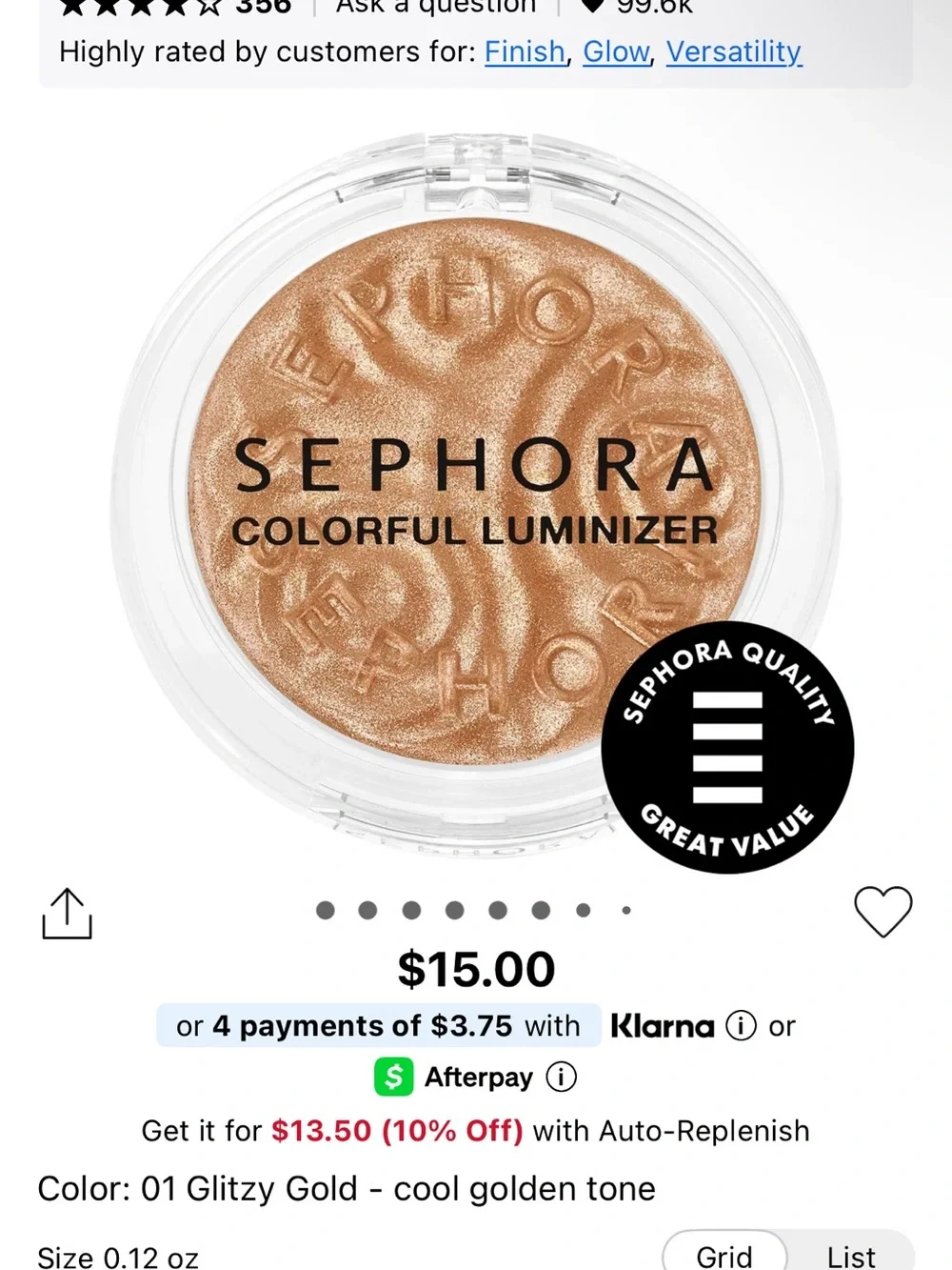 Sephora colorful blush